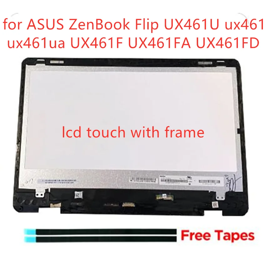 LCD LED ÷ ġ ũ , ASUS ZenBook ø UX461U ux461 ux461ua UX461F UX461FA UX461FD, 1920x1080 FHD, 14 ġ